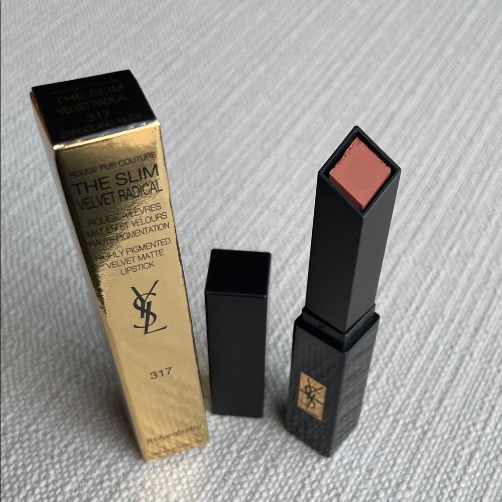 YSL The Slim Velvet Radical Lipstick - 317 exploding nude